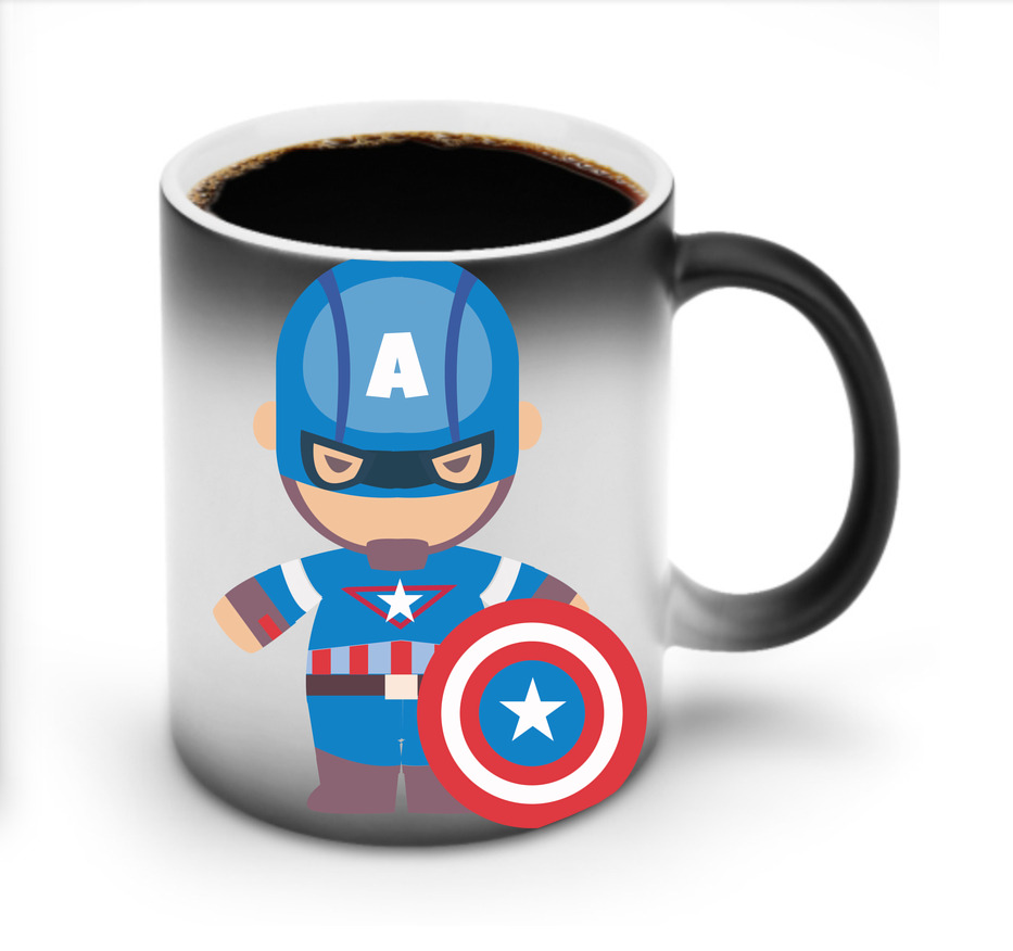 （画像用） アベンジャーズ The Avengers 温度変色マグカップ