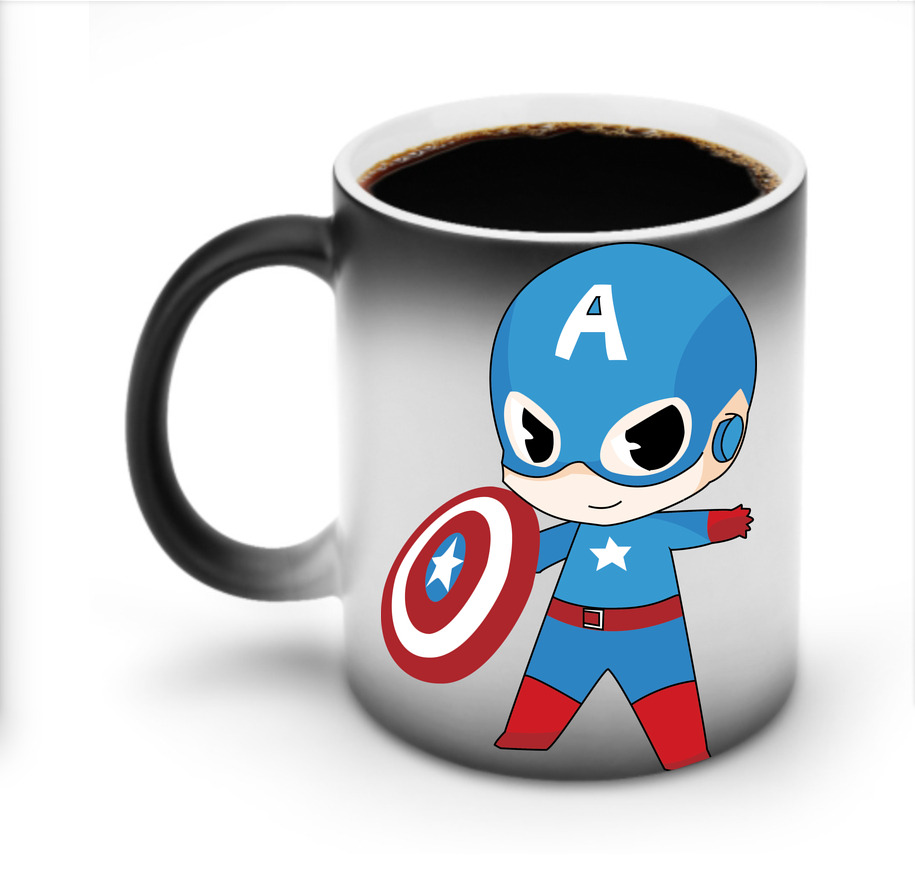 （画像用） アベンジャーズ The Avengers 温度変色マグカップ