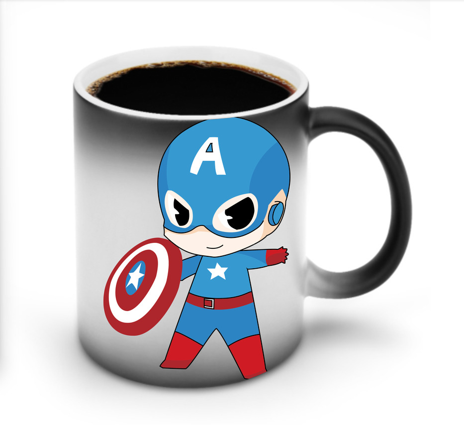 （画像用） アベンジャーズ The Avengers 温度変色マグカップ