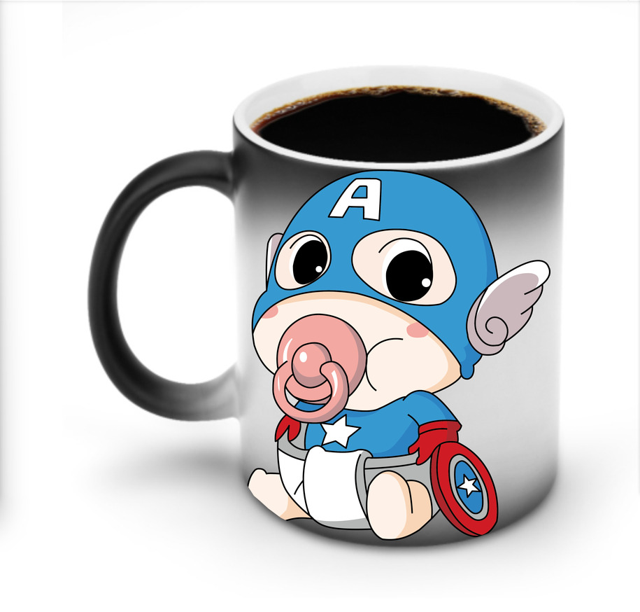 （画像用） アベンジャーズ The Avengers 温度変色マグカップ