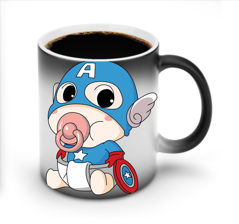 （画像用） アベンジャーズ The Avengers 温度変色マグカップ