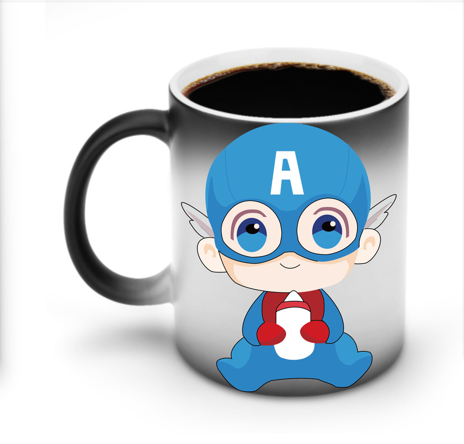 （画像用） アベンジャーズ The Avengers 温度変色マグカップ