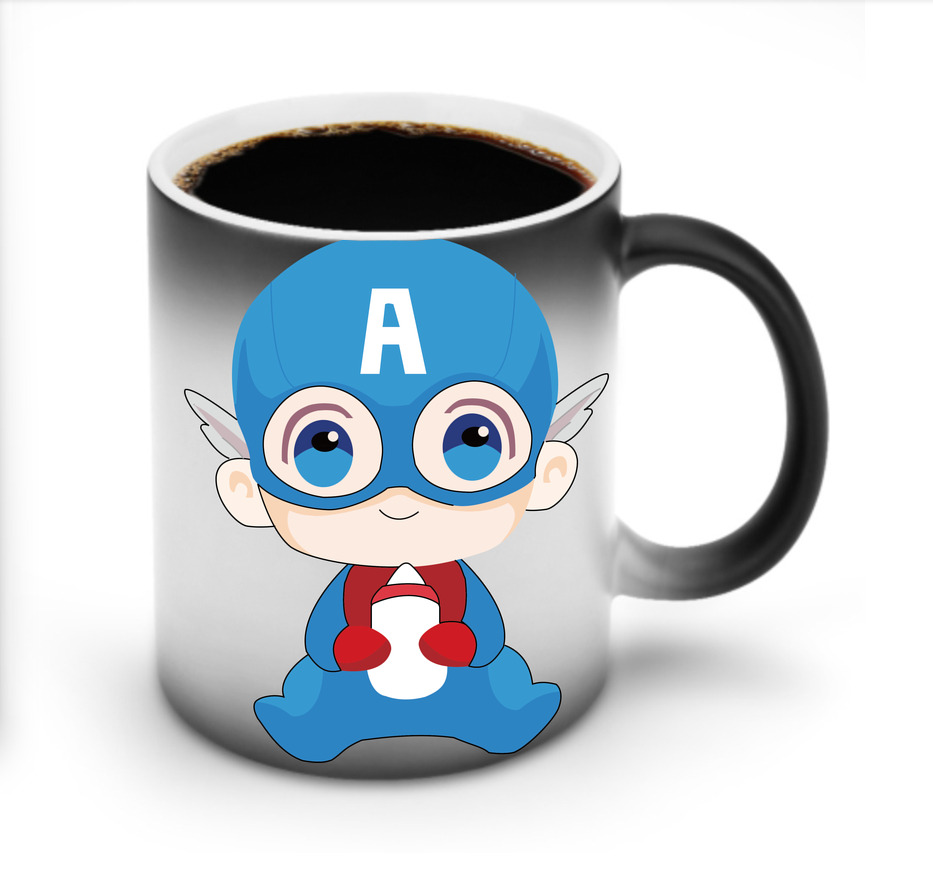 （画像用） アベンジャーズ The Avengers 温度変色マグカップ