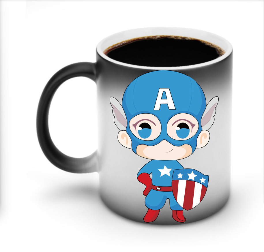 （画像用） アベンジャーズ The Avengers 温度変色マグカップ