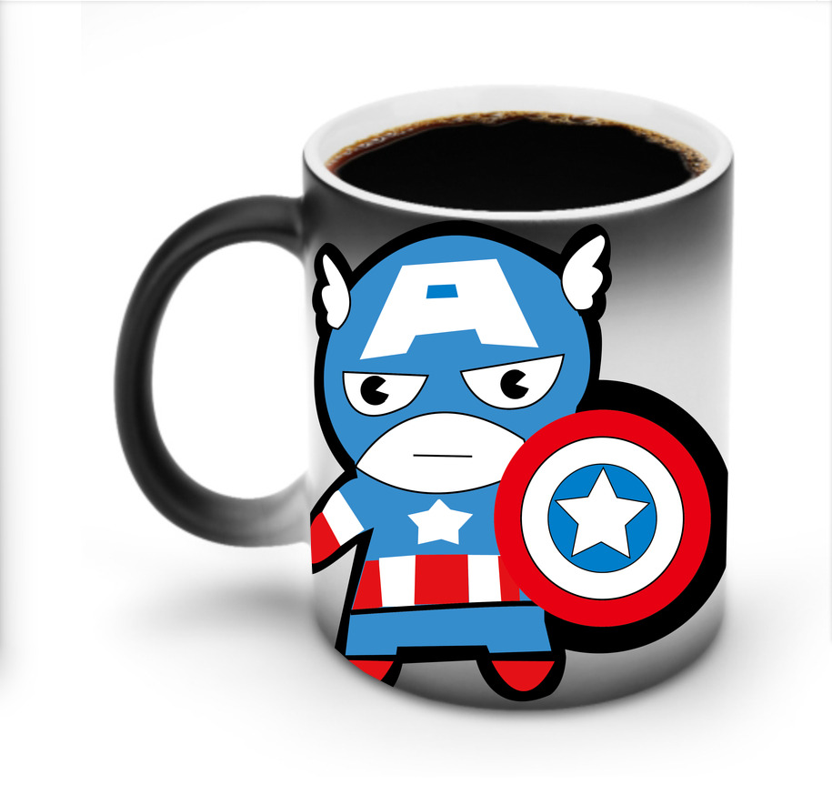 （画像用） アベンジャーズ The Avengers 温度変色マグカップ