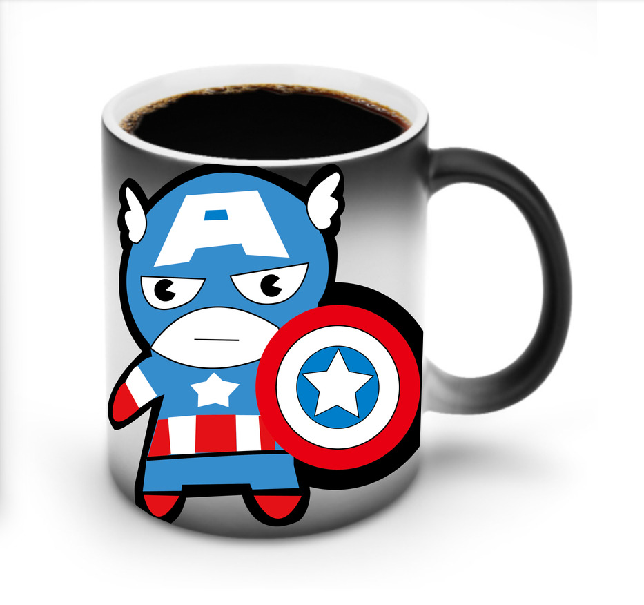 （画像用） アベンジャーズ The Avengers 温度変色マグカップ
