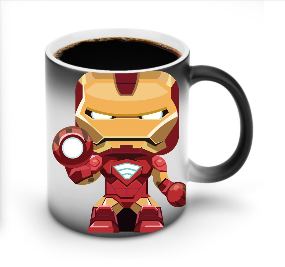 （画像用） アベンジャーズ The Avengers 温度変色マグカップ