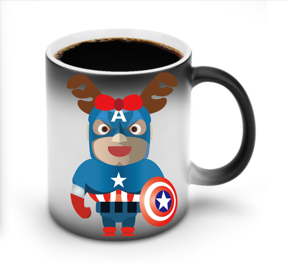 （画像用） アベンジャーズ The Avengers 温度変色マグカップ