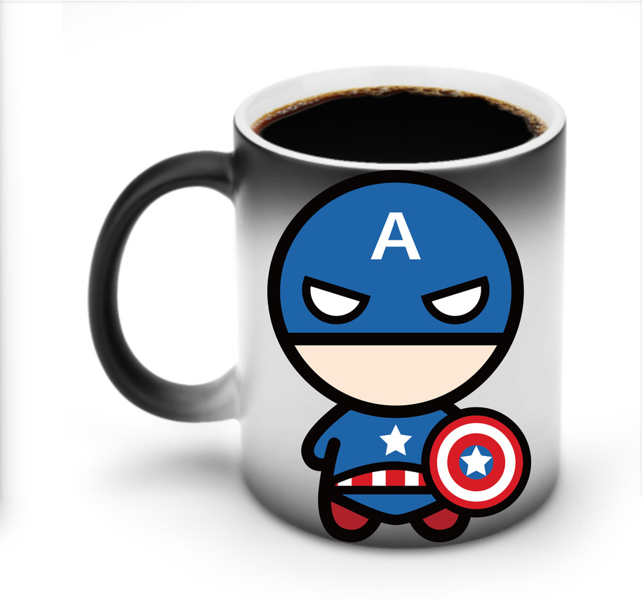 （画像用） アベンジャーズ The Avengers 温度変色マグカップ