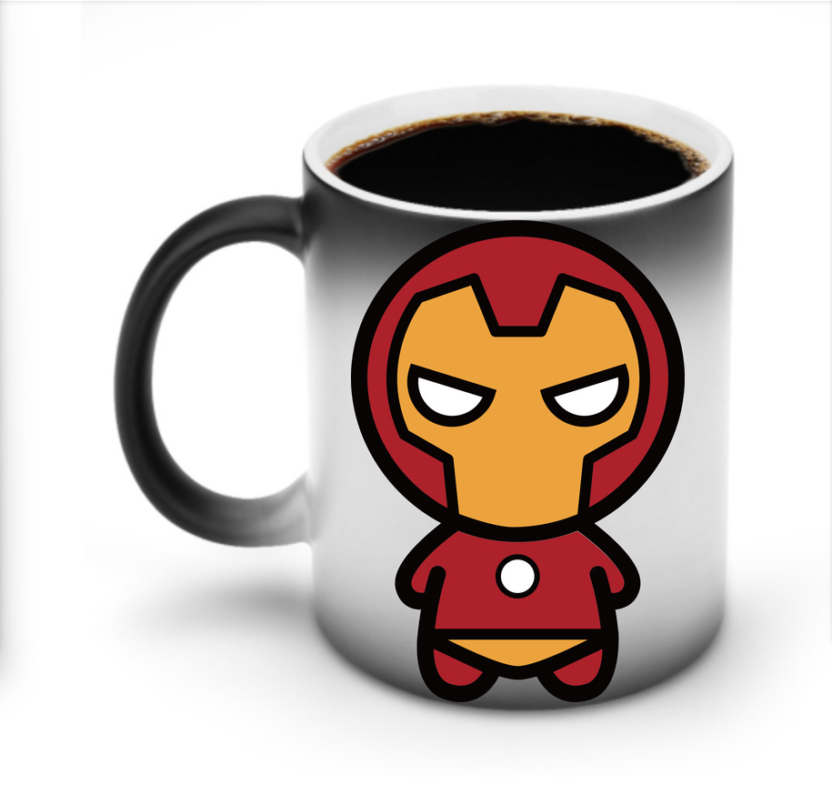 （画像用） アベンジャーズ The Avengers 温度変色マグカップ