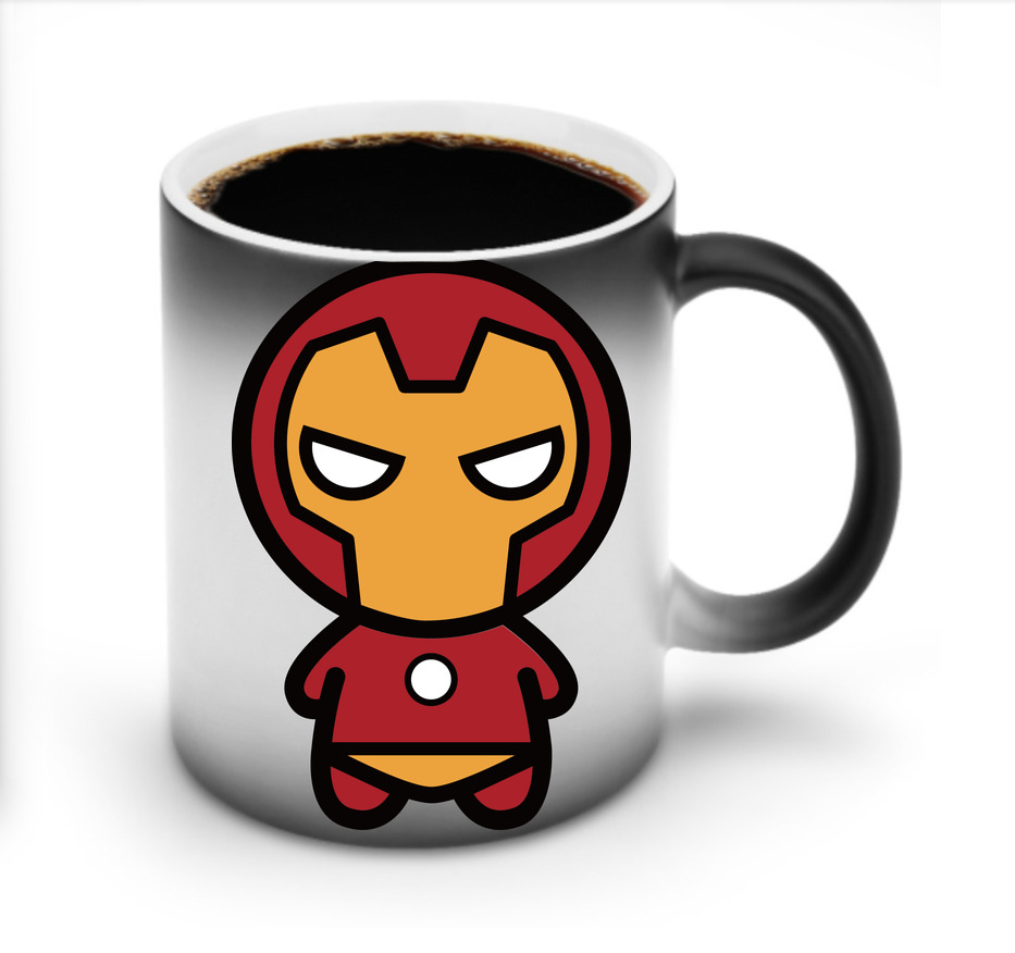 （画像用） アベンジャーズ The Avengers 温度変色マグカップ