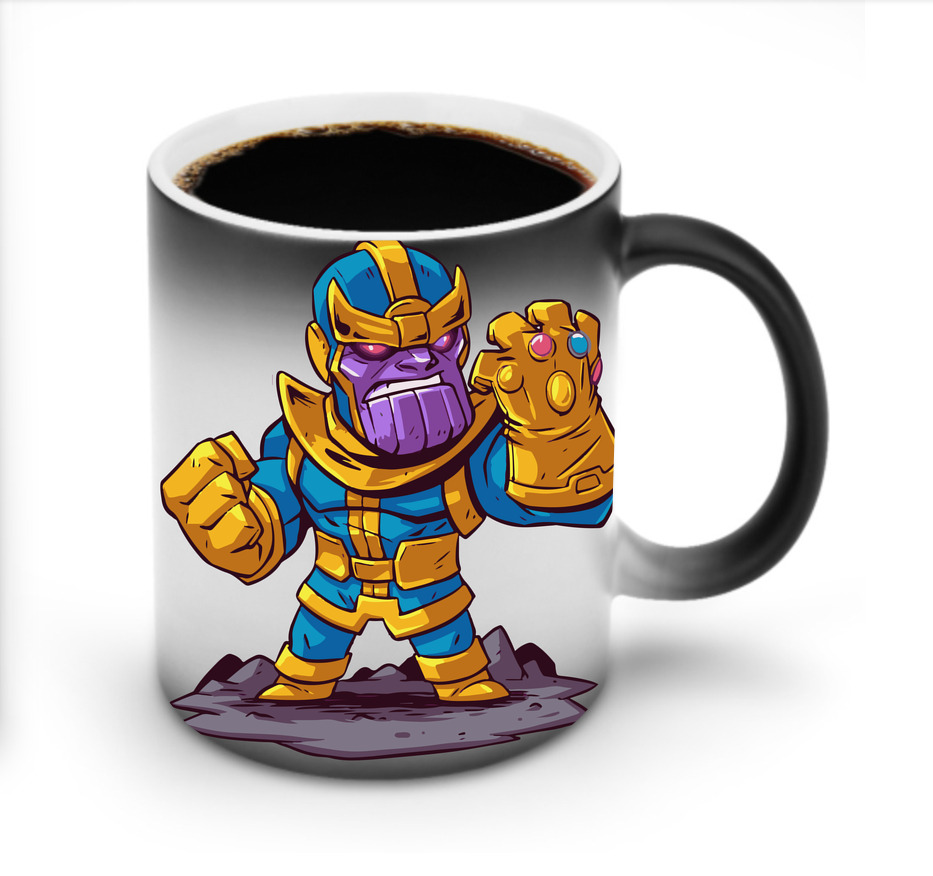 （画像用） アベンジャーズ The Avengers 温度変色マグカップ