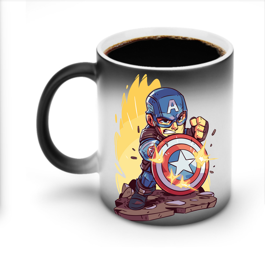 （画像用） アベンジャーズ The Avengers 温度変色マグカップ