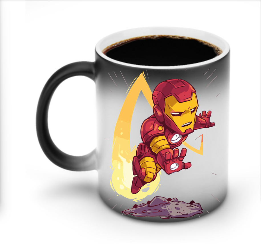 （画像用） アベンジャーズ The Avengers 温度変色マグカップ