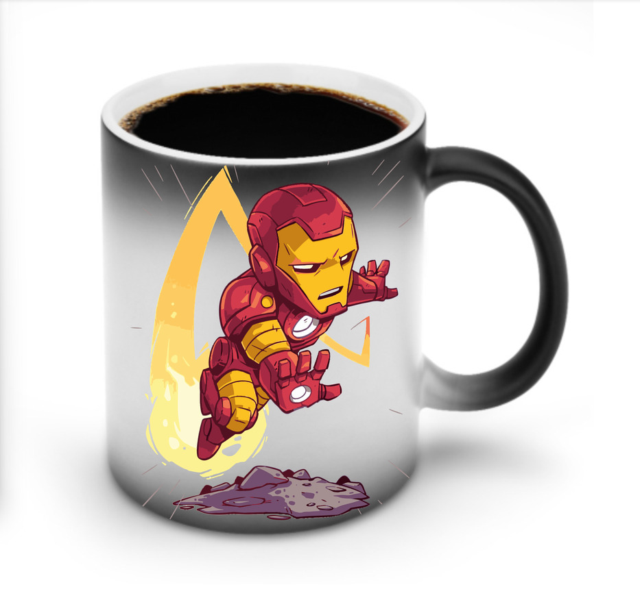 （画像用） アベンジャーズ The Avengers 温度変色マグカップ