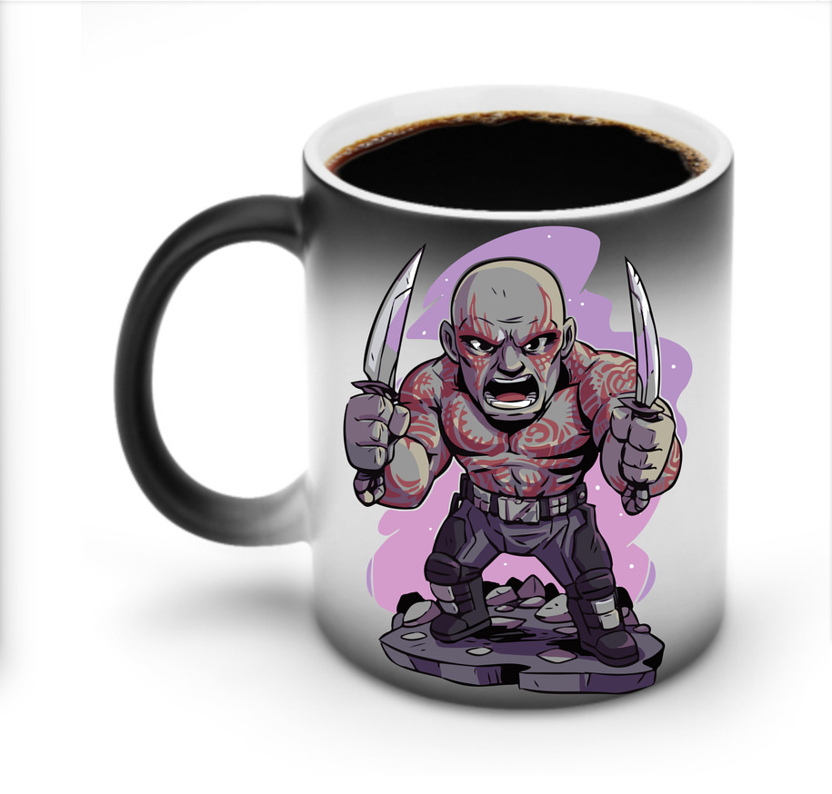 （画像用） アベンジャーズ The Avengers 温度変色マグカップ
