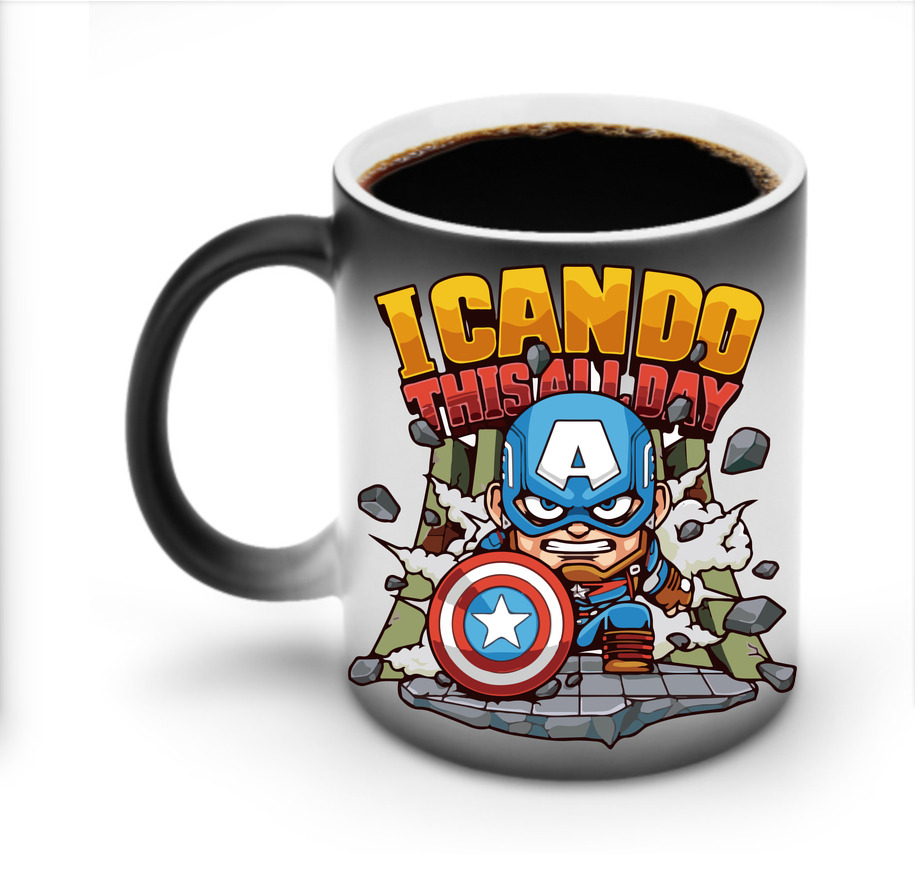 （画像用） アベンジャーズ The Avengers 温度変色マグカップ