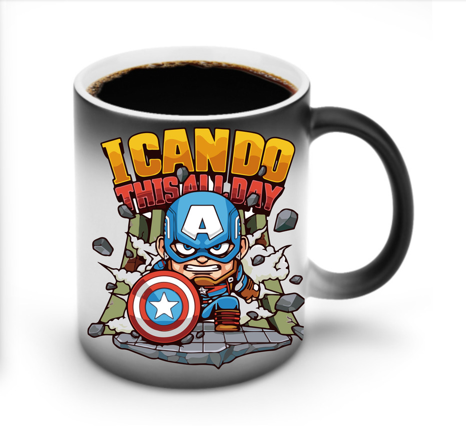 （画像用） アベンジャーズ The Avengers 温度変色マグカップ