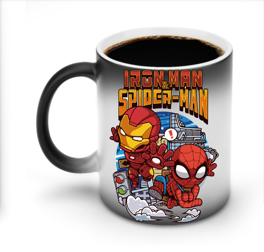 （画像用） アベンジャーズ The Avengers 温度変色マグカップ
