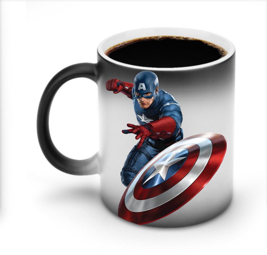 （画像用） アベンジャーズ The Avengers 温度変色マグカップ