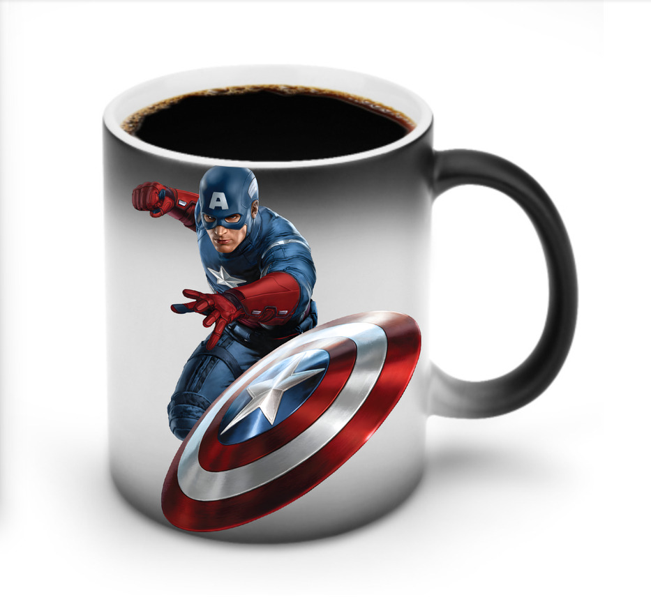 （画像用） アベンジャーズ The Avengers 温度変色マグカップ