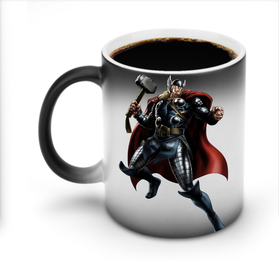 （画像用） アベンジャーズ The Avengers 温度変色マグカップ
