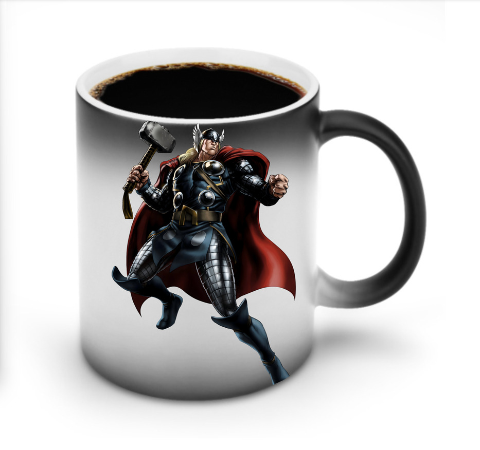 （画像用） アベンジャーズ The Avengers 温度変色マグカップ