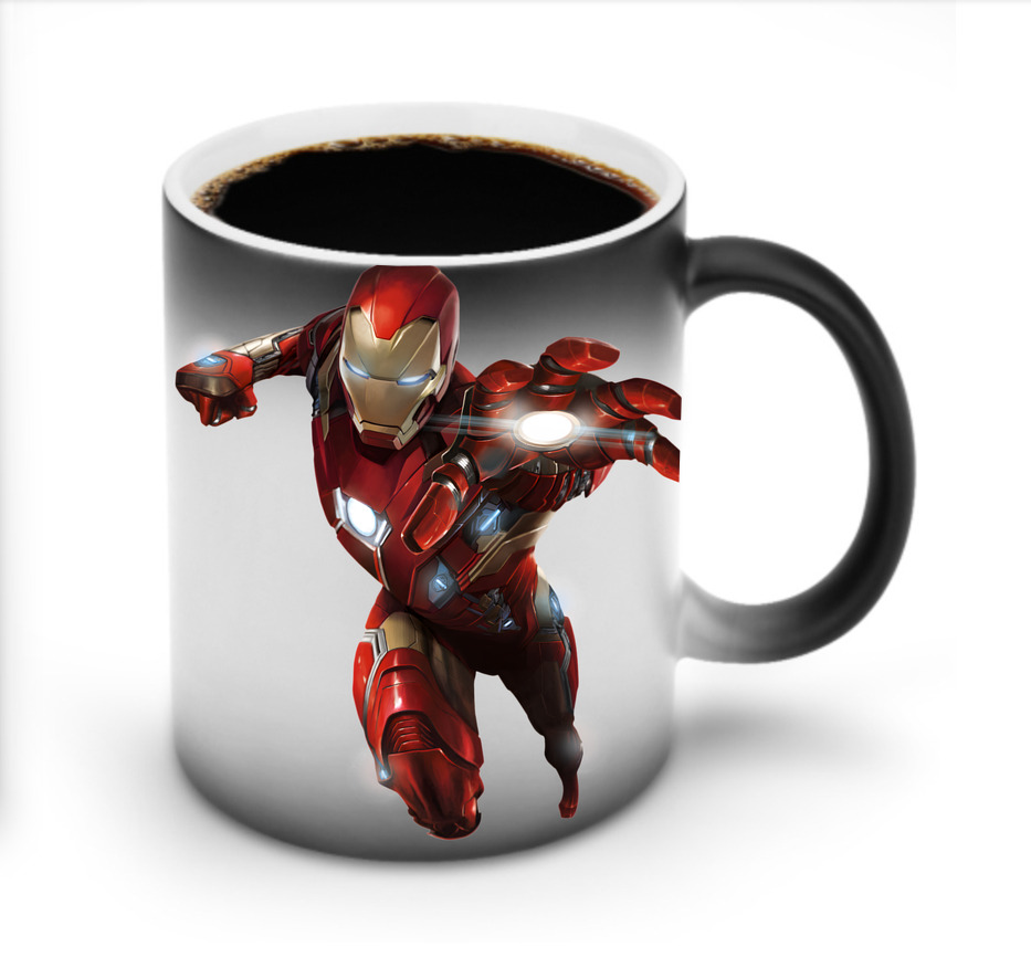 （画像用） アベンジャーズ The Avengers 温度変色マグカップ