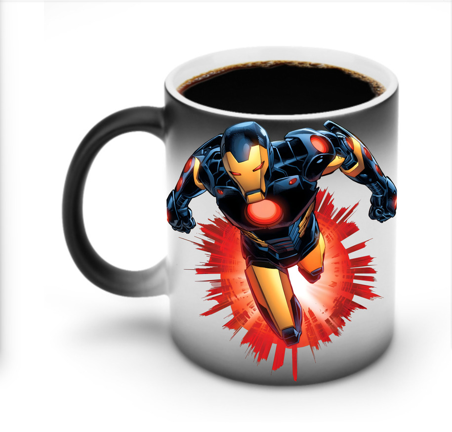 （画像用） アベンジャーズ The Avengers 温度変色マグカップ