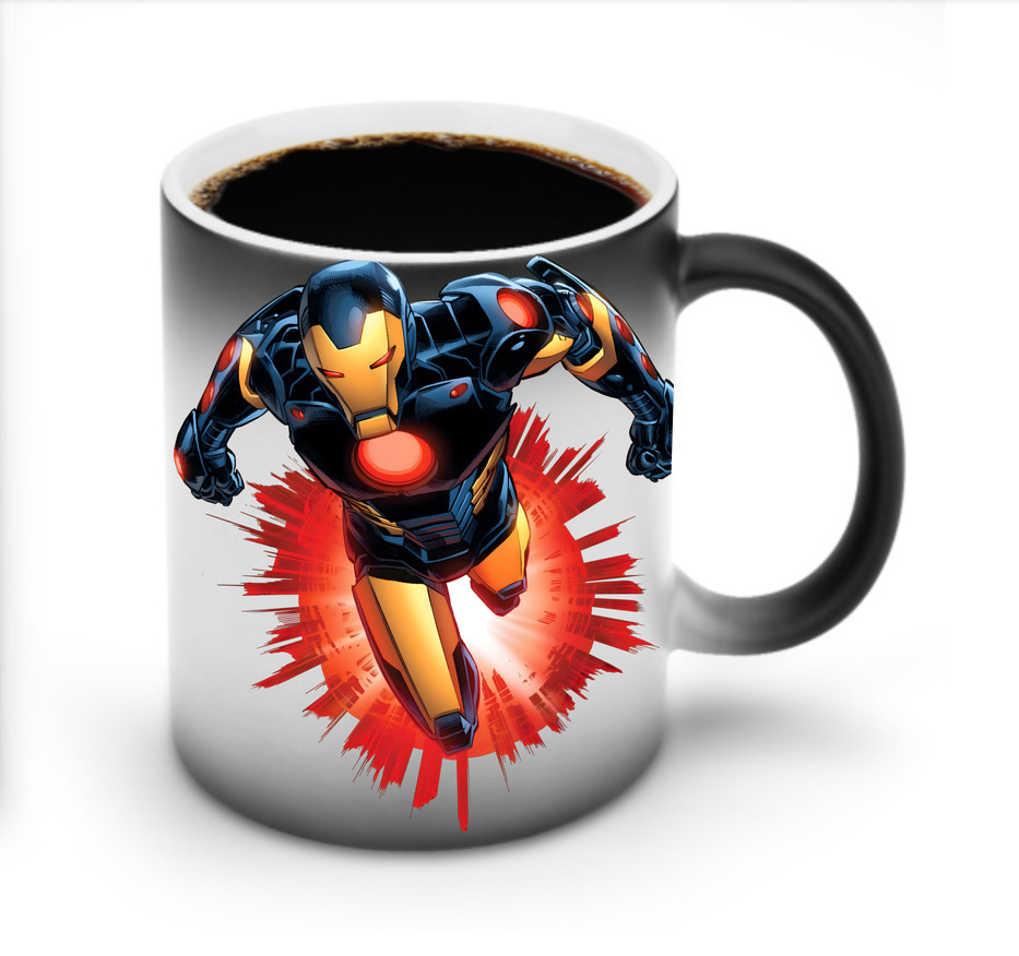 （画像用） アベンジャーズ The Avengers 温度変色マグカップ