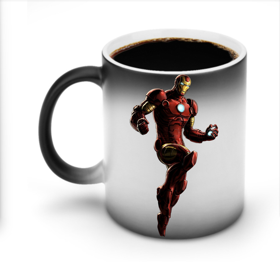 （画像用） アベンジャーズ The Avengers 温度変色マグカップ