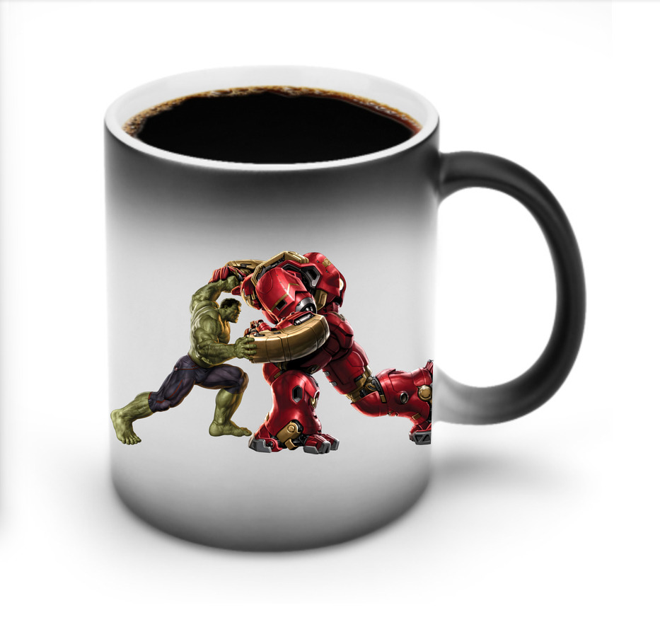 （画像用） アベンジャーズ The Avengers 温度変色マグカップ