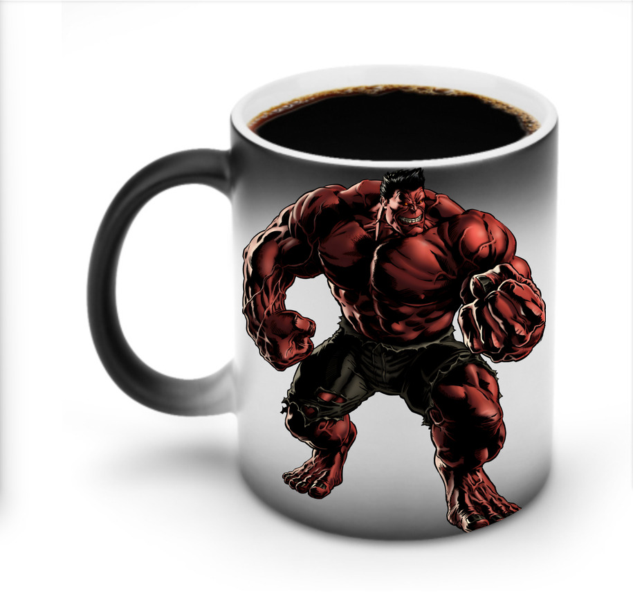 （画像用） アベンジャーズ The Avengers 温度変色マグカップ