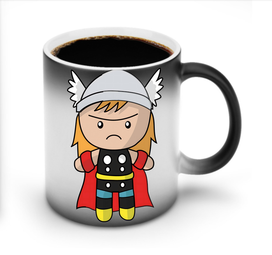 （画像用） アベンジャーズ The Avengers 温度変色マグカップ