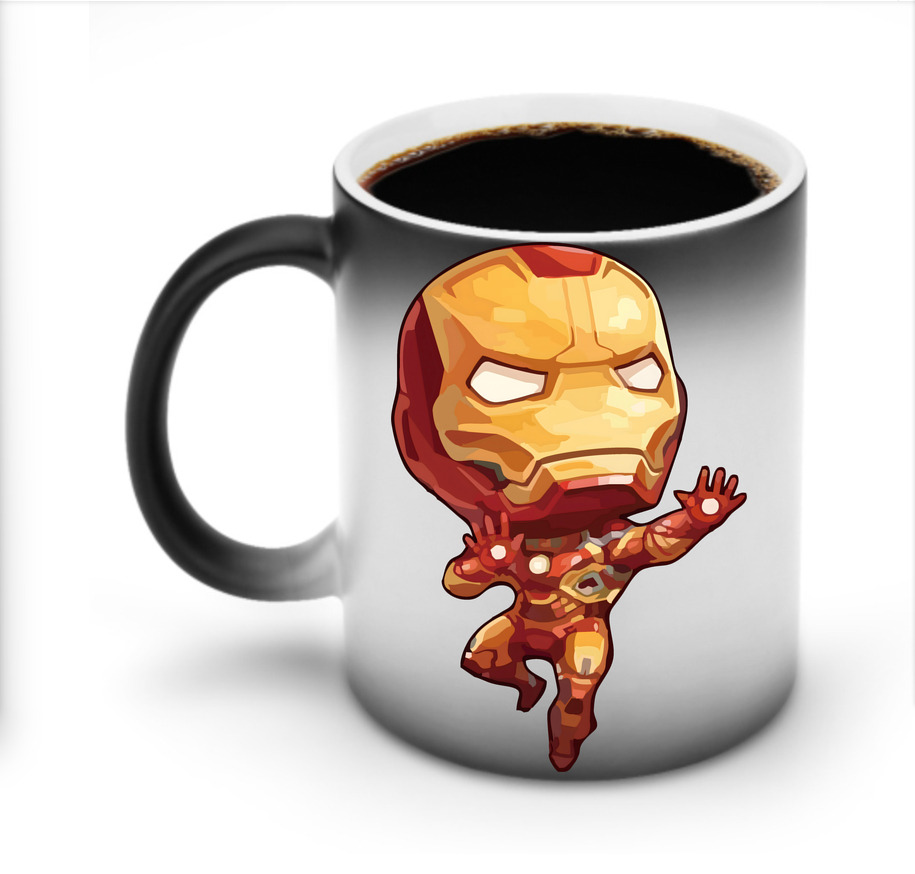 （画像用） アベンジャーズ The Avengers 温度変色マグカップ