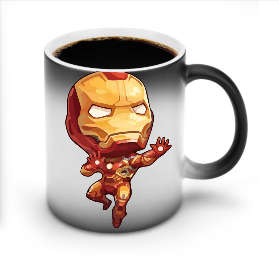 （画像用） アベンジャーズ The Avengers 温度変色マグカップ