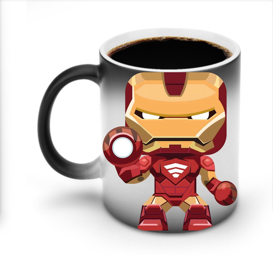 （画像用） アベンジャーズ The Avengers 温度変色マグカップ