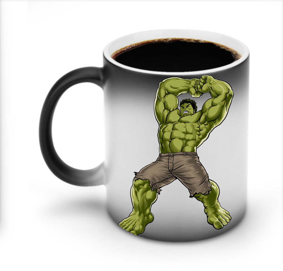 （画像用） アベンジャーズ The Avengers 温度変色マグカップ