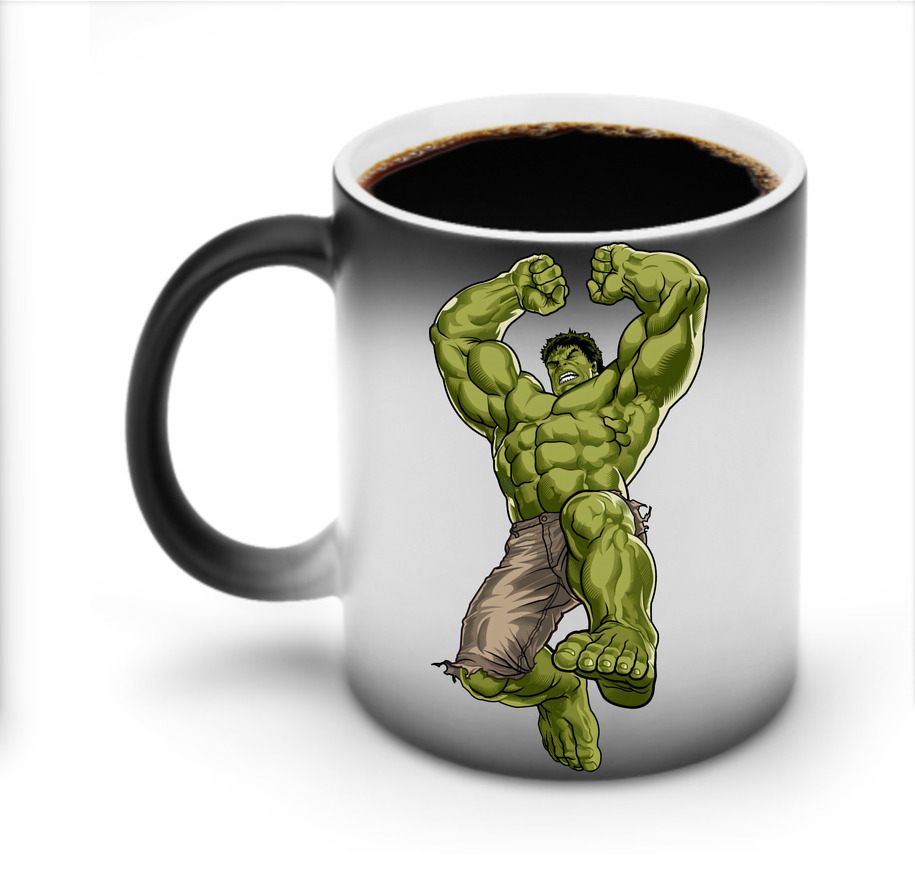（画像用） アベンジャーズ The Avengers 温度変色マグカップ
