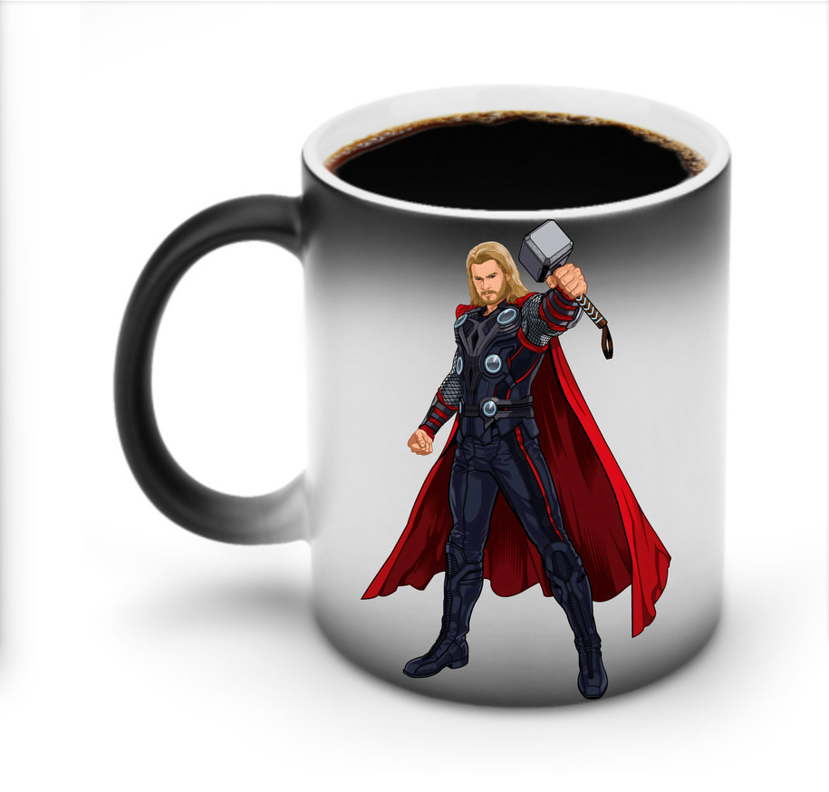（画像用） アベンジャーズ The Avengers 温度変色マグカップ