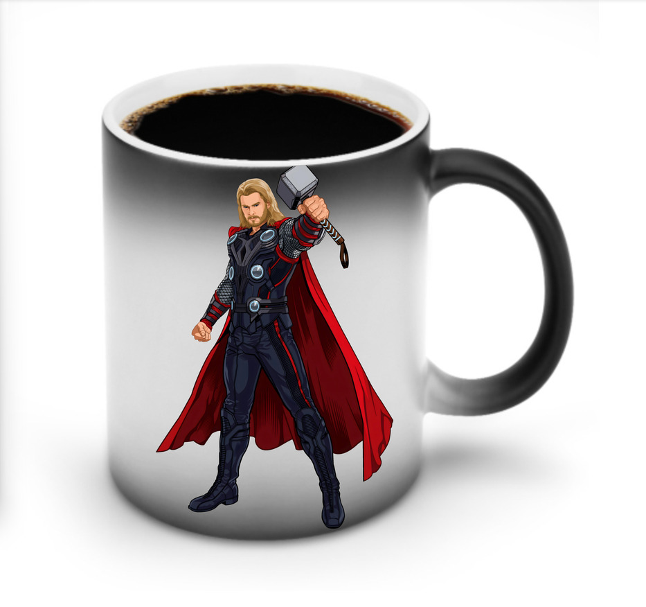 （画像用） アベンジャーズ The Avengers 温度変色マグカップ