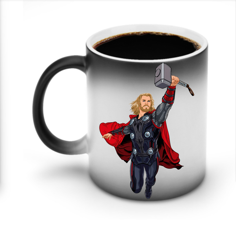 （画像用） アベンジャーズ The Avengers 温度変色マグカップ