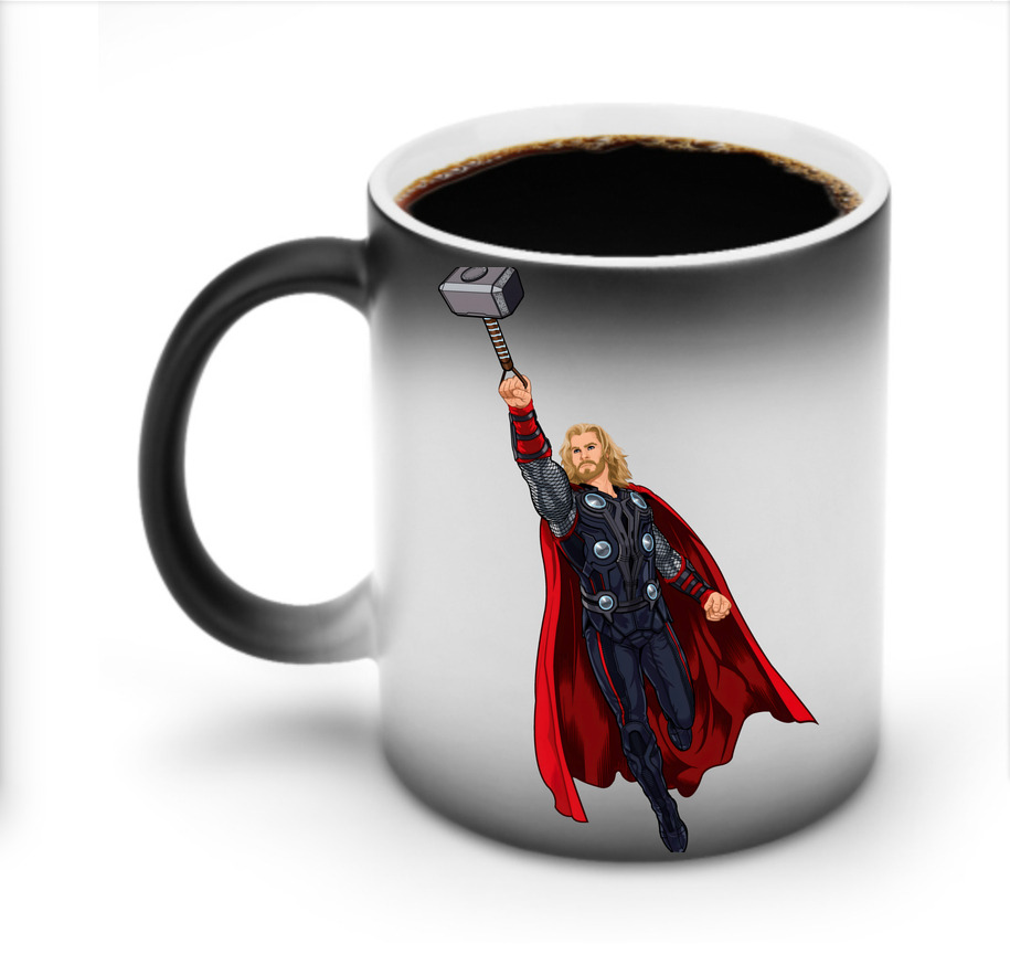 （画像用） アベンジャーズ The Avengers 温度変色マグカップ