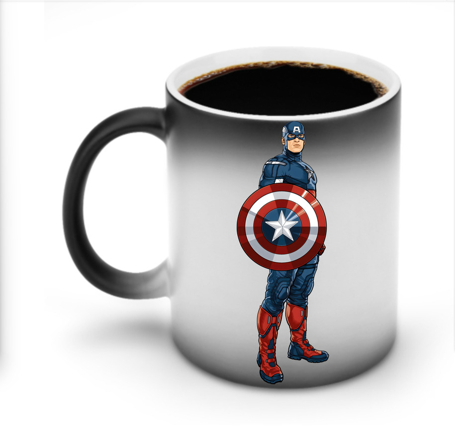 （画像用） アベンジャーズ The Avengers 温度変色マグカップ