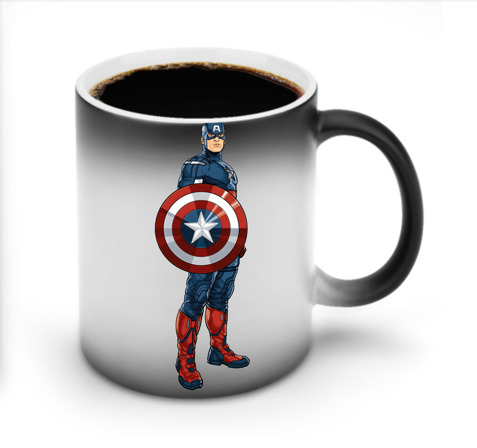 （画像用） アベンジャーズ The Avengers 温度変色マグカップ