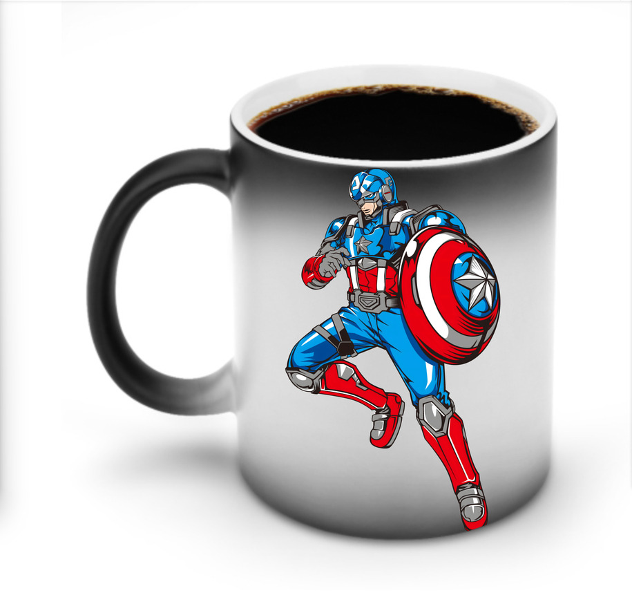 （画像用） アベンジャーズ The Avengers 温度変色マグカップ