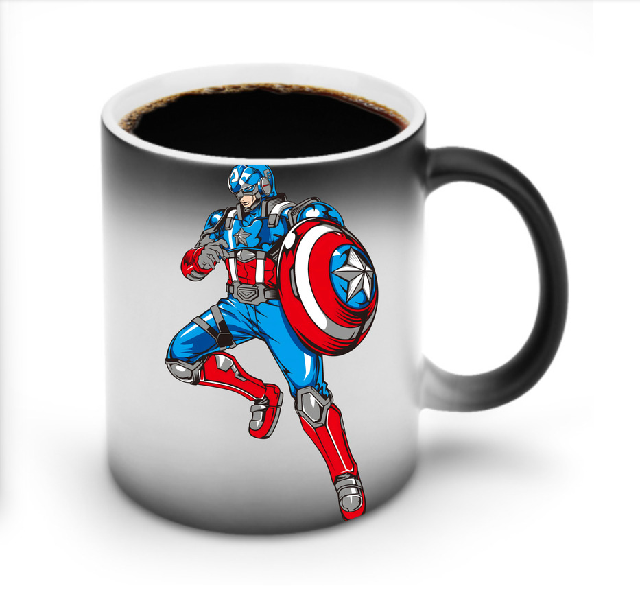 （画像用） アベンジャーズ The Avengers 温度変色マグカップ