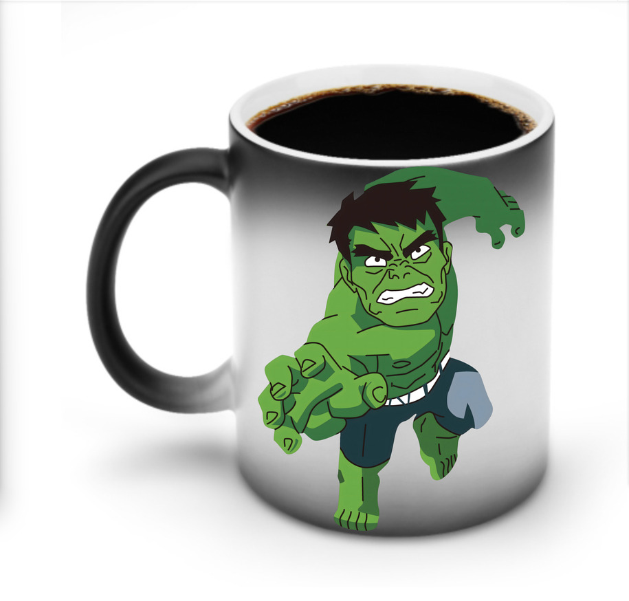 （画像用） アベンジャーズ The Avengers 温度変色マグカップ