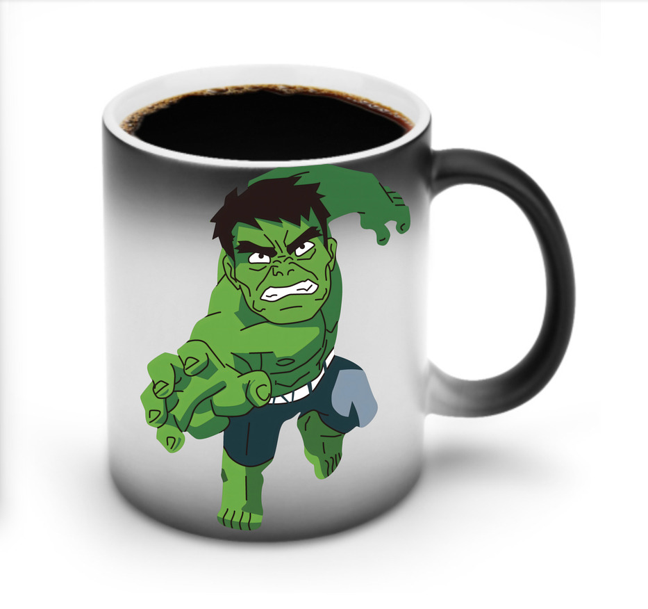 （画像用） アベンジャーズ The Avengers 温度変色マグカップ