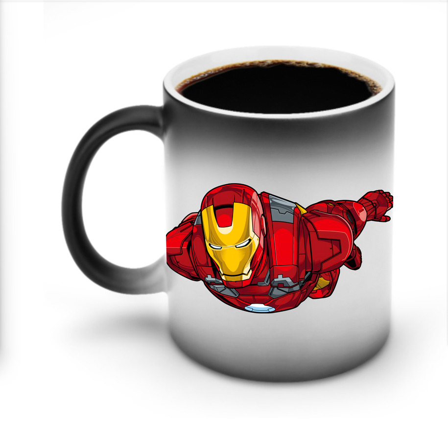 （画像用） アベンジャーズ The Avengers 温度変色マグカップ